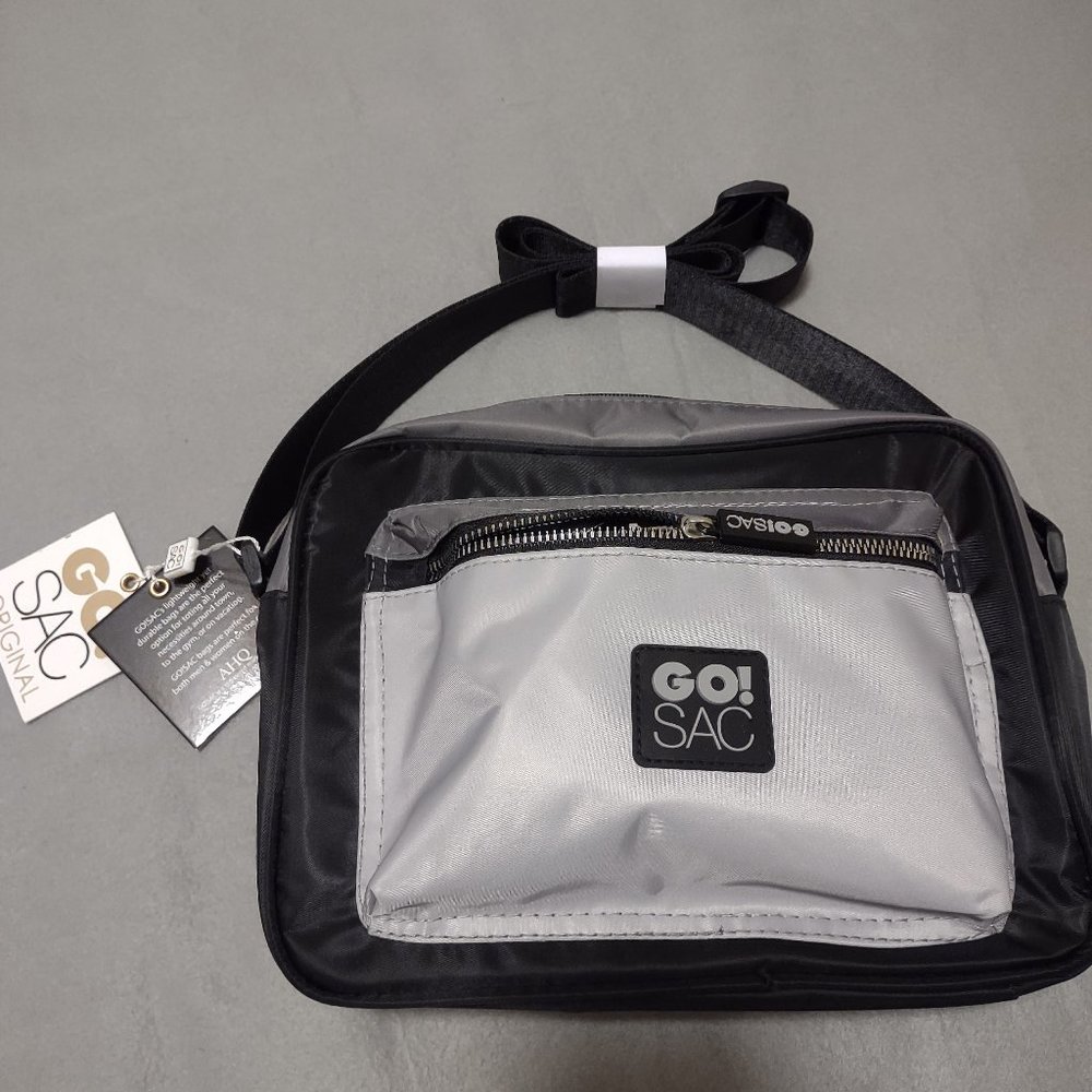 Brand New 'Go SAC' bag-Gray-black